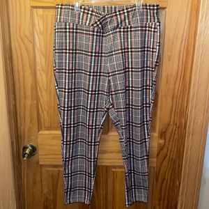 Plaid legging
